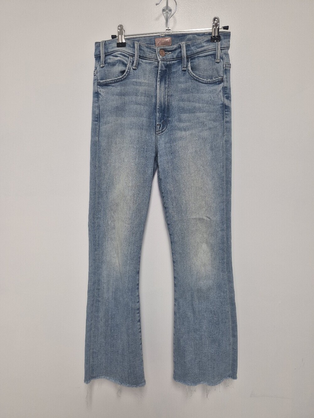 Mother The Hustler Ankle Fray in Au Revoir sz 25